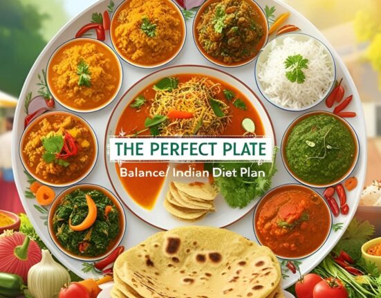 Balanced Indian diet plan