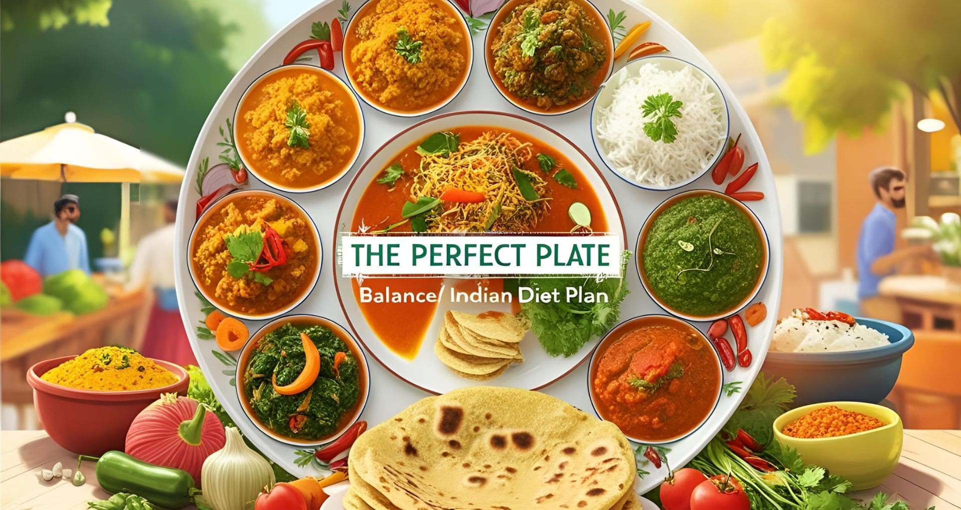 Balanced Indian diet plan