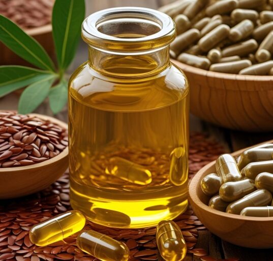 Flaxseed Oil Omega Capsules