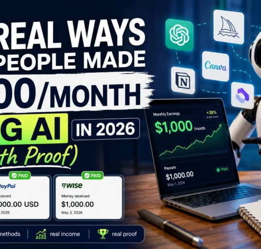 make money with AI 2026