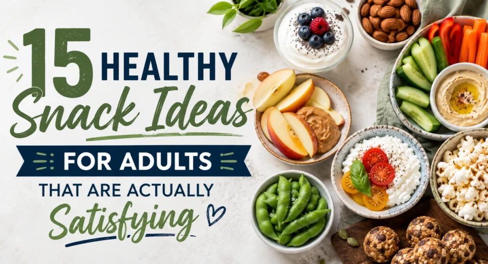 Healthy Snack Ideas for Adults