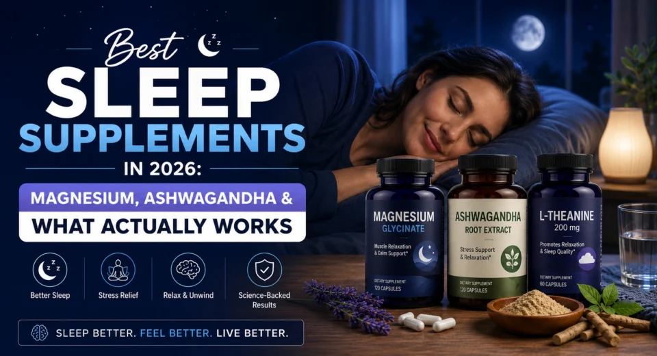 best sleep supplements 2026
