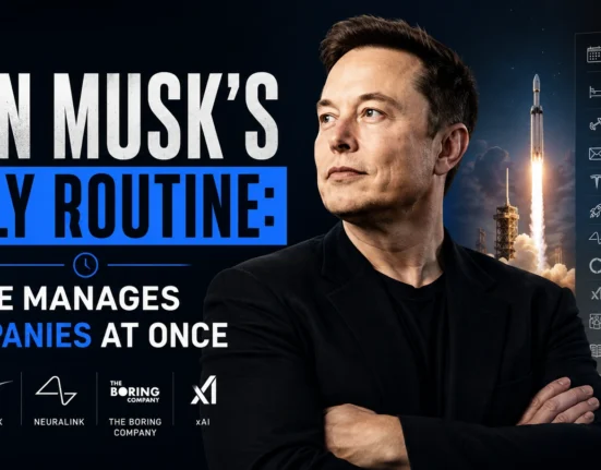 Elon Musk daily routine