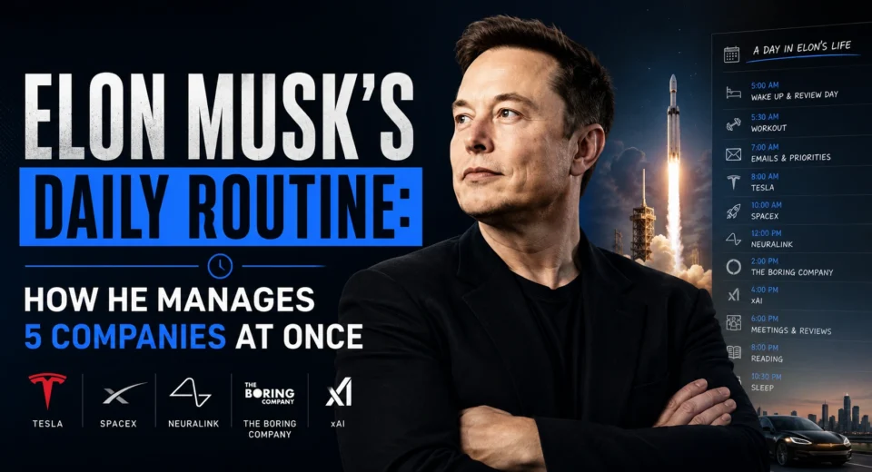 Elon Musk daily routine