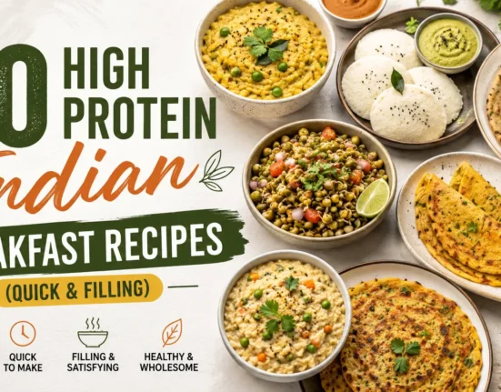 High Protein Indian Breakfast Recipes