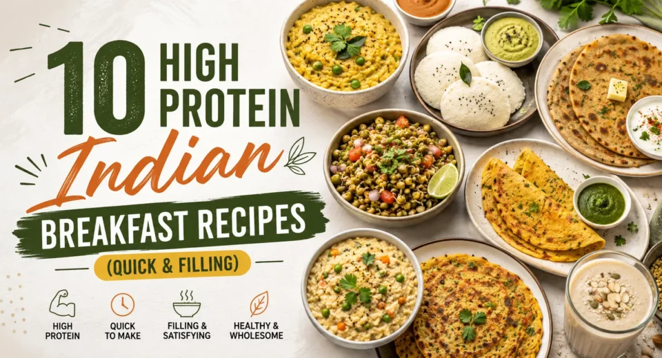 High Protein Indian Breakfast Recipes