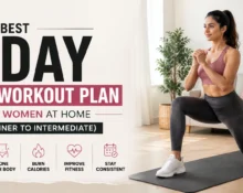 gym workout plan for women at home