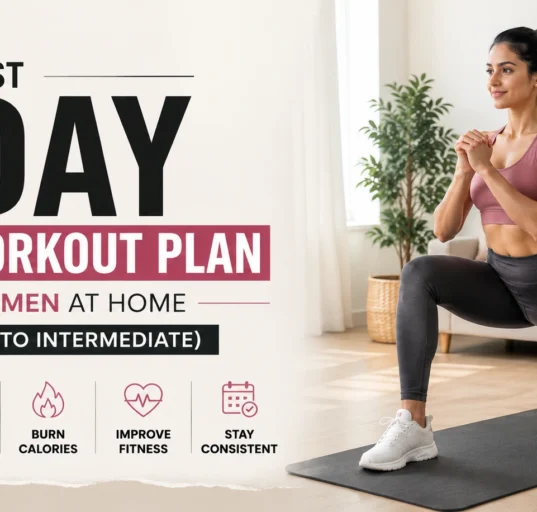 gym workout plan for women at home
