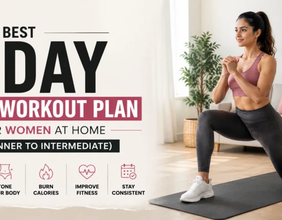 gym workout plan for women at home