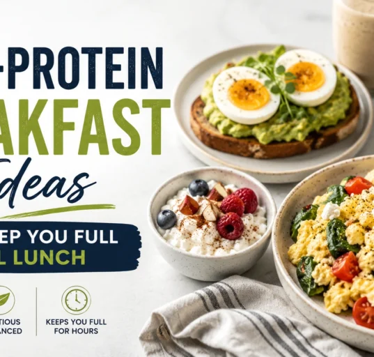 high protein breakfast ideas