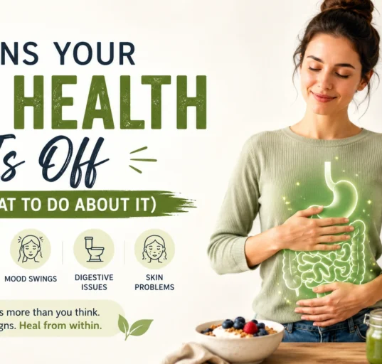 signs of poor gut health