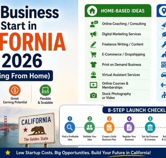 Best Business to Start in California 2026