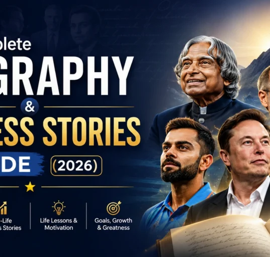 Biography & Success Stories Guide 2026