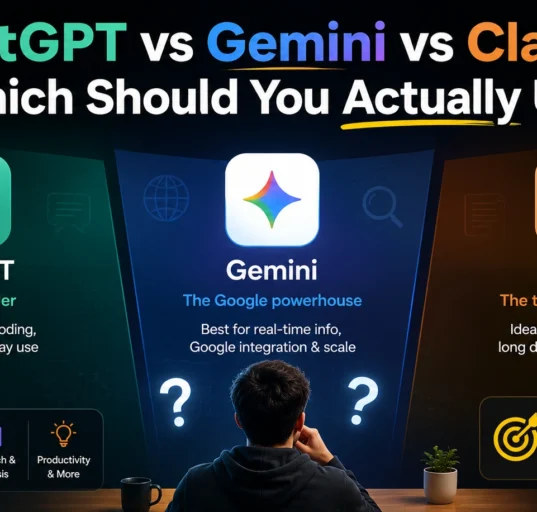 ChatGPT vs Gemini vs Claude