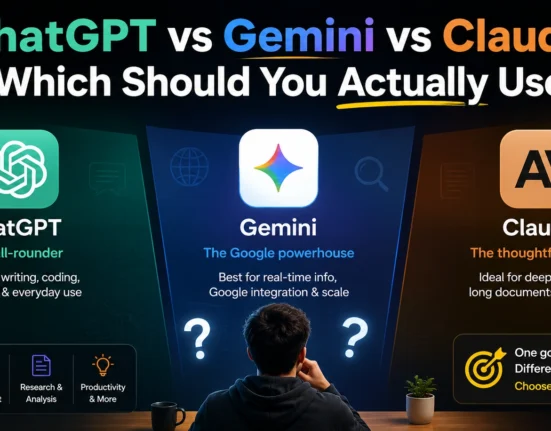 ChatGPT vs Gemini vs Claude