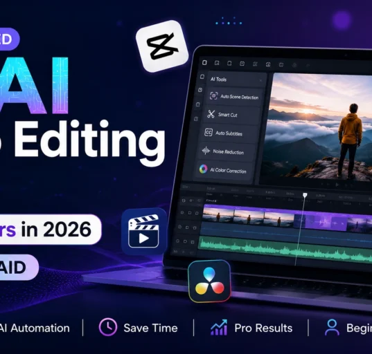 Best AI Video Editing Tools for Beginners 2026