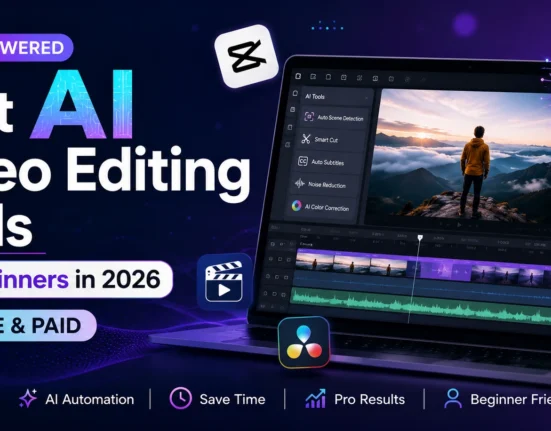 Best AI Video Editing Tools for Beginners 2026
