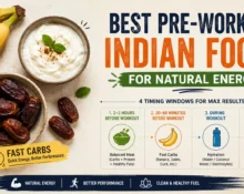 best pre workout indian foods for natural energy