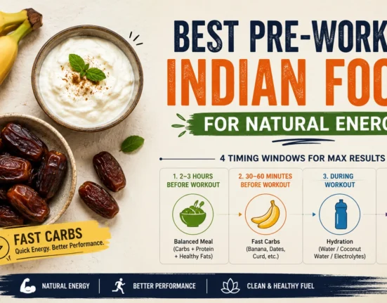 best pre workout indian foods for natural energy