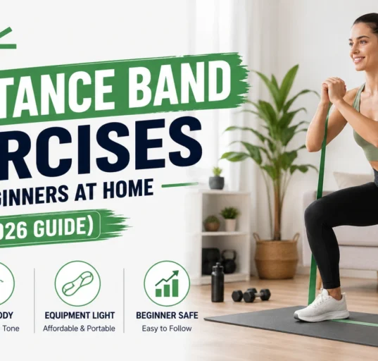 best resistance band exercises for beginners at home
