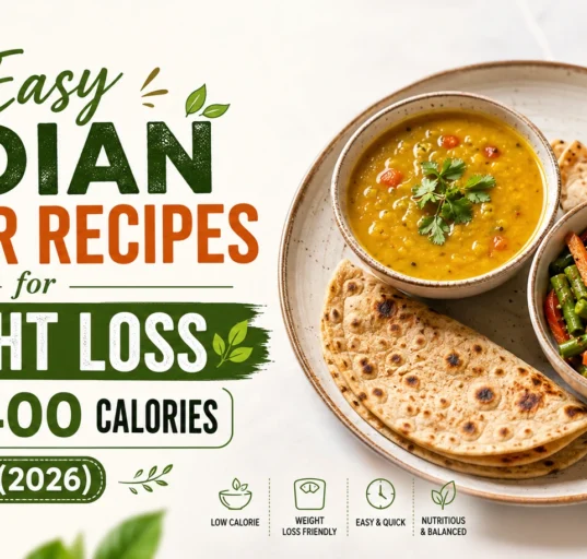 easy indian dinner recipes for weight loss