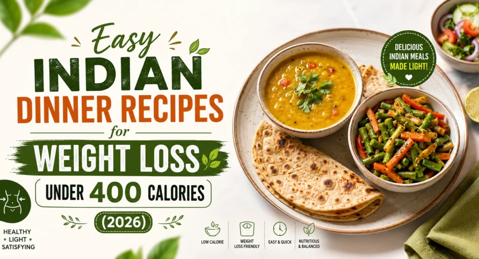 easy indian dinner recipes for weight loss