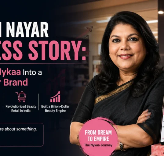 falguni nayar success story nykaa