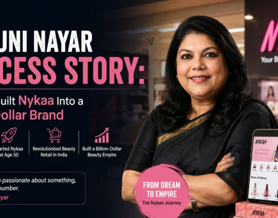 falguni nayar success story nykaa