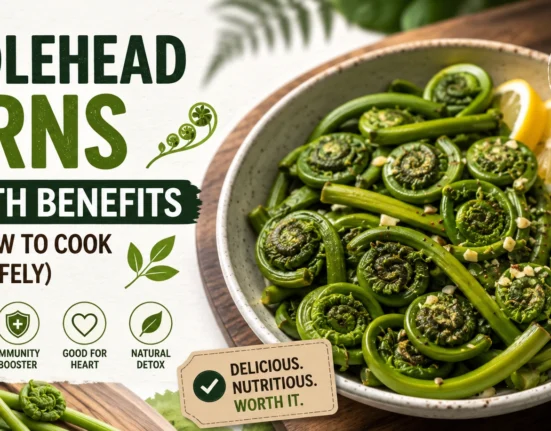 fiddlehead ferns health benefits