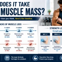 how long does it take to lose muscle mass