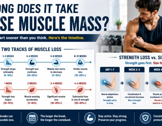 how long does it take to lose muscle mass