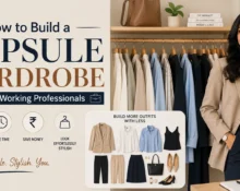how to build a capsule wardrobe for working professionals