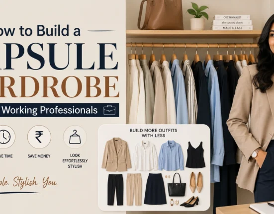 how to build a capsule wardrobe for working professionals
