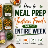 How to Meal Prep Indian Food for the Entire Week