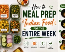 How to Meal Prep Indian Food for the Entire Week