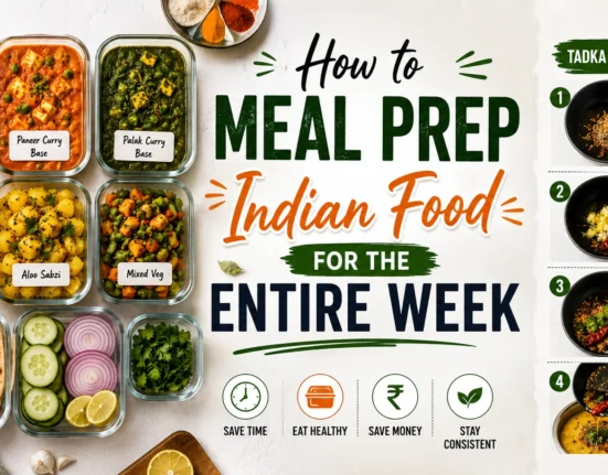 How to Meal Prep Indian Food for the Entire Week