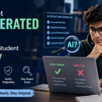 how to spot ai generated text as a student