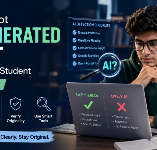 how to spot ai generated text as a student