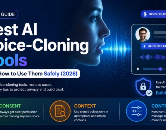 how to use ai voice cloning tools safely