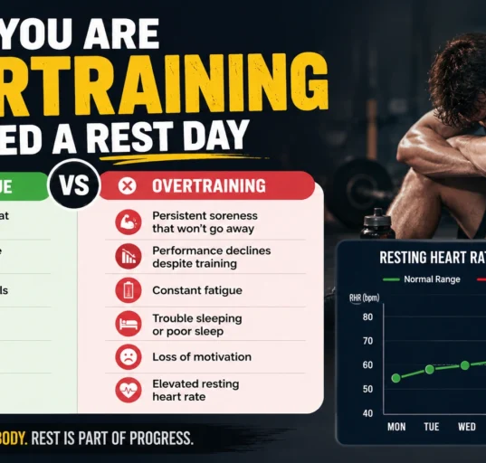 signs you are overtraining and need rest