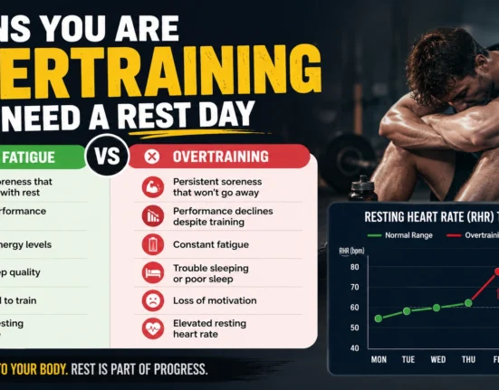 signs you are overtraining and need rest