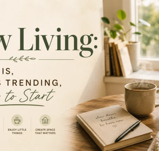 slow living lifestyle