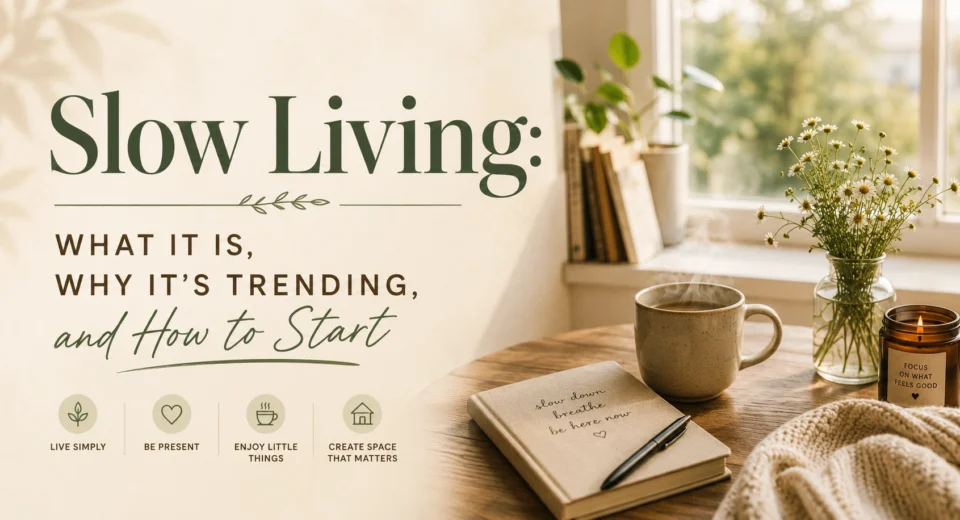 slow living lifestyle