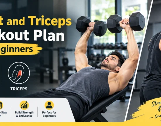 Chest and Triceps Workout Plan for Beginners