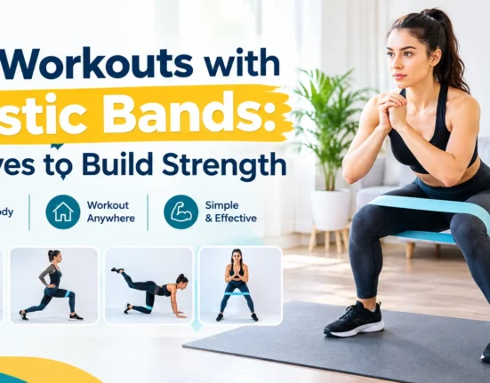 Leg Workouts with Elastic Bands